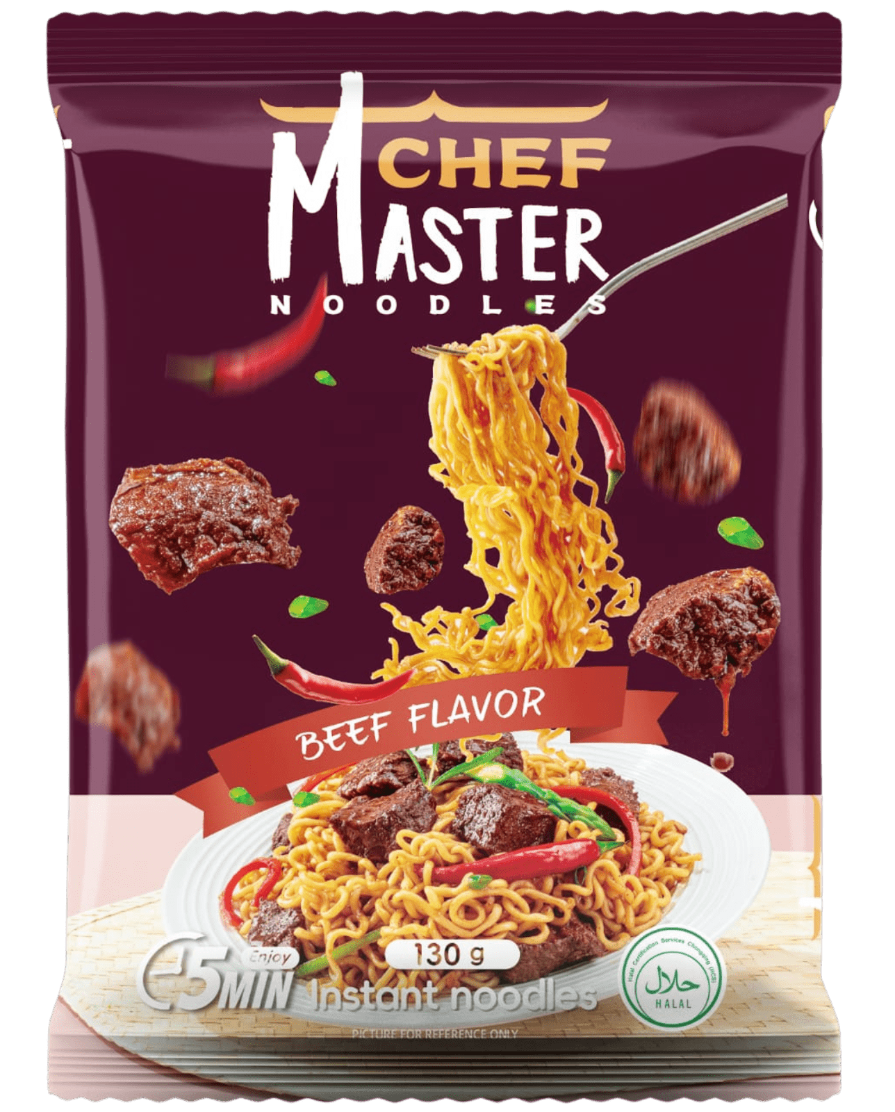 MCN Beef Bag Noodles